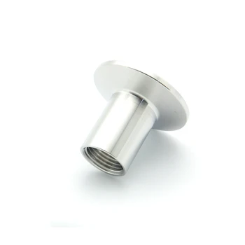 

1/2" 3/4" 1" NPT Female Thread 304 Stainless Steel Sanitary Ferrule Pipe Fitting For Homebrew Fit Tri Clamp