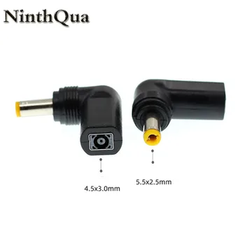 

Laptop Dc Power Supply Adapter Charger Plug Converter 4.5x3.0mm Female to 5.5x2.5mm Male Jack Connector for Asus Lenovo Notebook