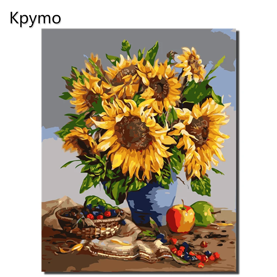 

Kpymo Painting By Numbers Smooth sailing On Canvas Unique Gifts Home Decoration Painting For Living Room Wall Art Home Decor