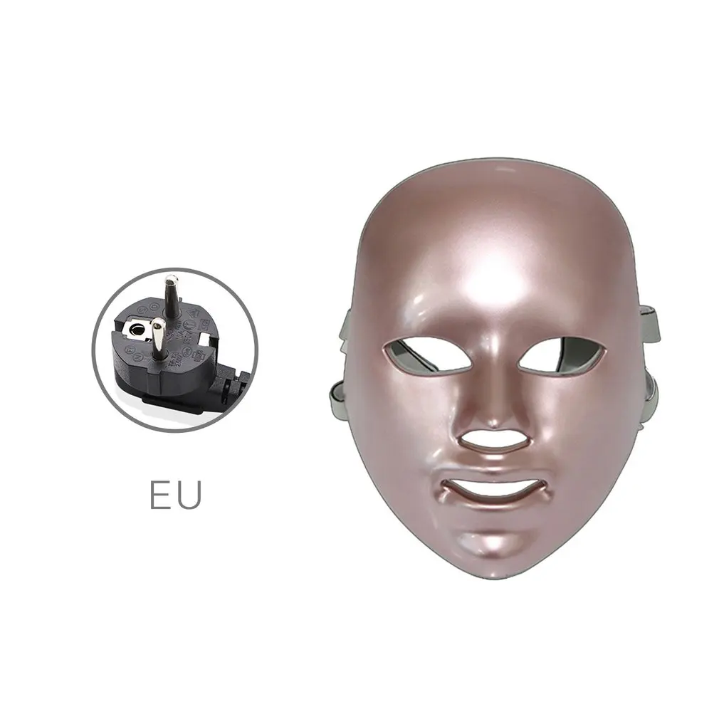 Bubble Bag EU Домашнее оборудование для красоты светодиодная фотонная маска для красоты прибор семь цветов фотонный прибор для омоложения зарядный спектрометр - Цвет: Bubble Bag EU