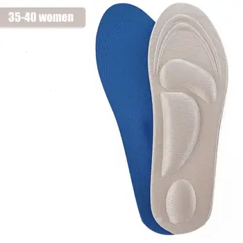 

4D Memory Insole Stretch Breathable Deodorant Running Insoles Orthopedic For Man Care Foot Pad Insoles Cushion Women S9N0