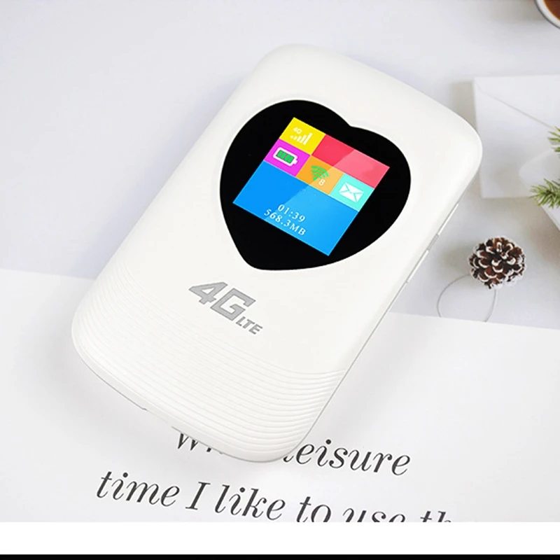 4G Wifi Router Portable Mifi 150Mbps LTE Mobile Hotspot Wireless Car WiFi with Sim Card Slot | Компьютеры и офис