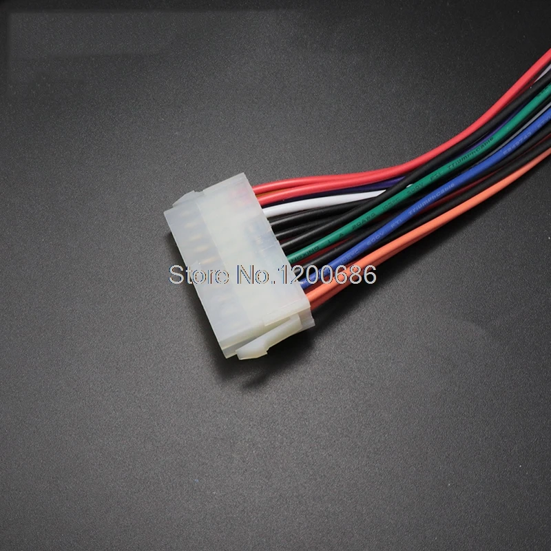 20PIN 18AWG 30 см мини-Fit младший 5559 4,2 Molex 5559 серии 4,2 мм 2x10pin 39012201 20pin Molex 4,2 2* 10pin 20p жгута проводов