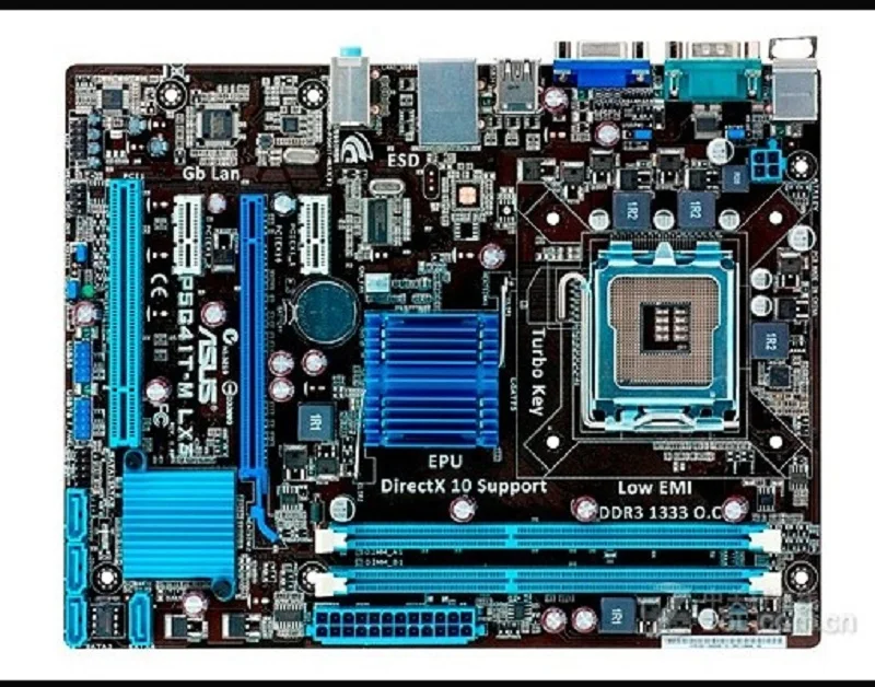 Оригинальная материнская плата ASUS для P5G41T M LX3 LGA 775 DDR3 USB2.0 8 Гб G41 настольная
