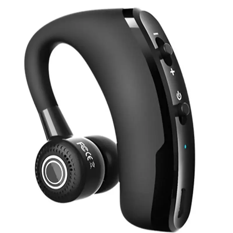 V9 Wireless Bluetooth Earphone Handsfree Noise Control Business Ear hook Headset with Mic Sport Music headphone For iPhone