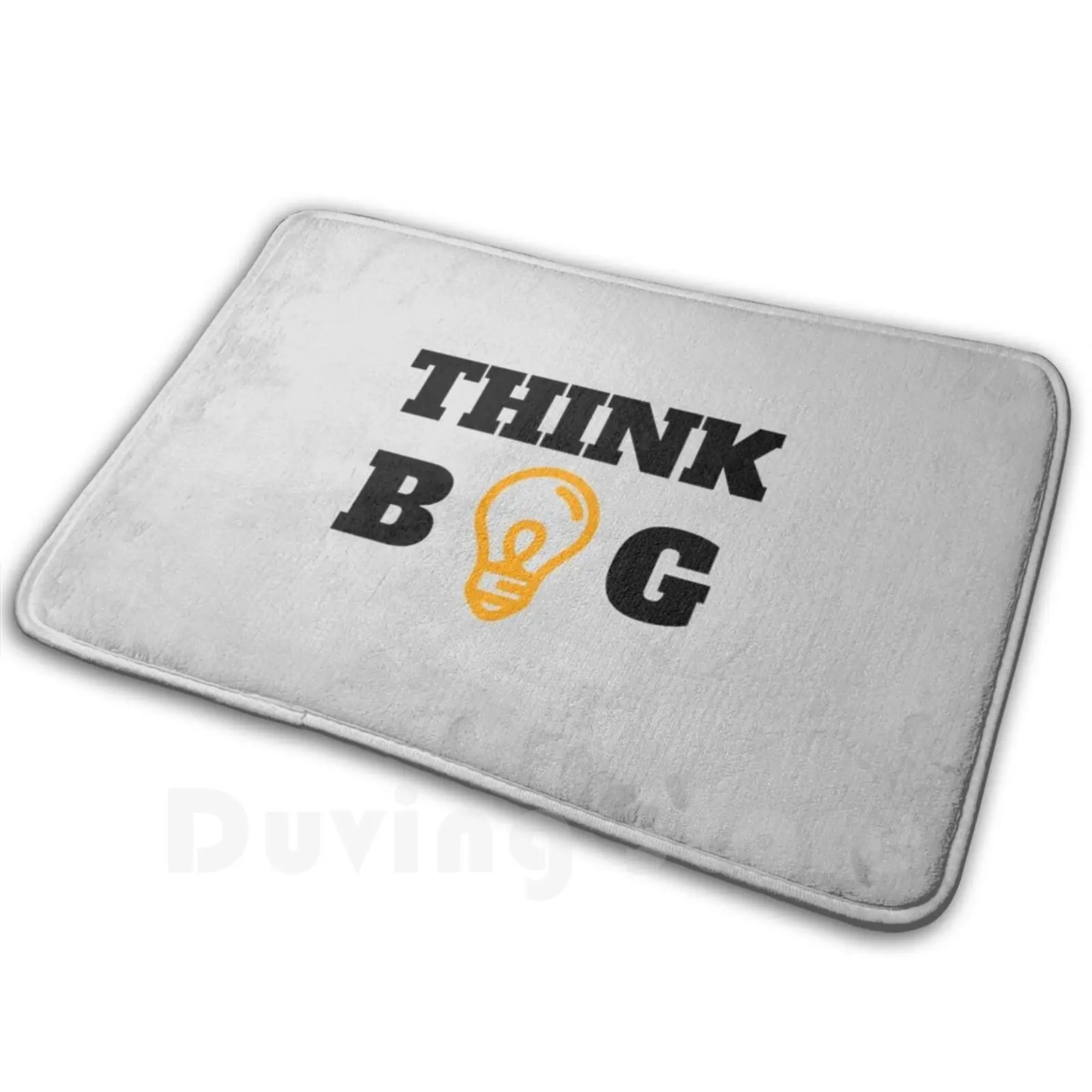 Think Big Carpet Carpet Think Grande Motivazione Ottimistico Ispirazione Ispiratrice Della Grandezza