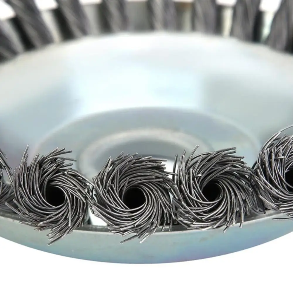 Gardening tools Weed brush 150mm Steel Wire Trimmer Head Grass Brush Cutter Dust Removal Weeding Plate for Lawnmower Gardening tools Weed brush 150mm Steel Wire Trimmer Head Grass Brush Cutter Dust Removal Weeding Plate for Lawnmower