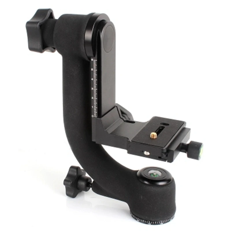 

Bk-45 Panoramic 360 Degree Vertical Pro Gimbal Tripod Head 1/4 inch Screw For Dslr Camera Telephoto Lens Quick Release Plate