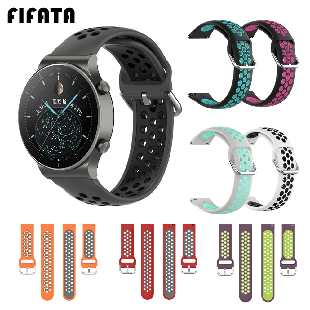 Wrist-Band Bracelet-Strap Huawei Watch Honor Soft-Silicone FIFATA 2-Watchstrap Pro/magic