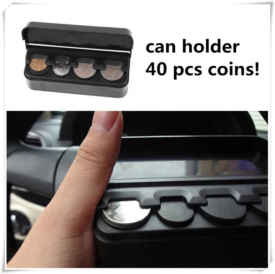 

Car Coin Organizer Case Change Storage Box Container for Volkswagen VW POLO Golf 4 Golf 6 Golf 7 CC Tiguan Passat B5
