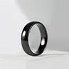 TIGRADE 2/4/6/8mm Black Ring Men Women Polished Tungsten Carbide Wedding Band Engagement Ring Unisex Lover Name/Date Engraving 3