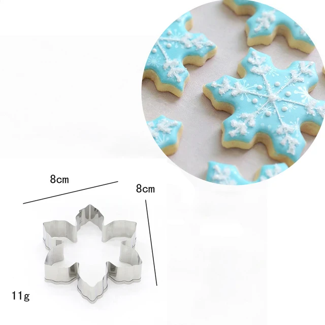 Cookie Cutters Moulds Stainless Steel Christmas Snowflake Biscuit Mold Diy  Fondant Pastry Decorating Baking Kitchen Tool Gadgets - Cookie Tools -  AliExpress