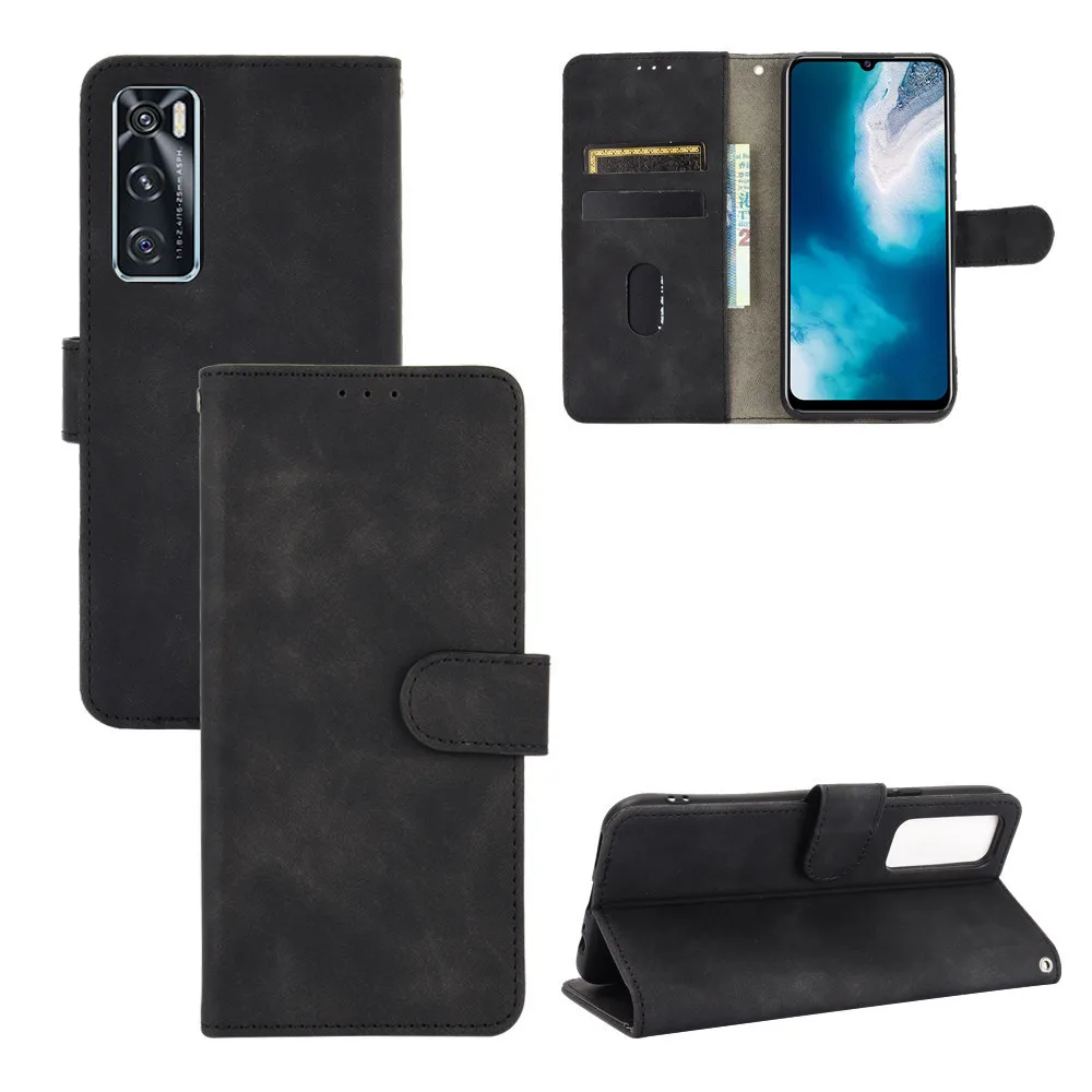 For Vivo V20 SE Case Luxury Flip Skin texture PU Leather Card Slots Wallet Stand vivo V20SE vivoV20SE Phone Bags | Мобильные