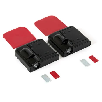 

2Pcs Wireless LED Car Door Step Courtesy Shadow Logo Lights Projector For JEEP
