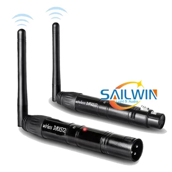

Cheap 2.4GHZ DMX WIFI DJ Wireless Receiver or Transmitter for LED stage light LED light 400M Control ISM LED Par Lighting