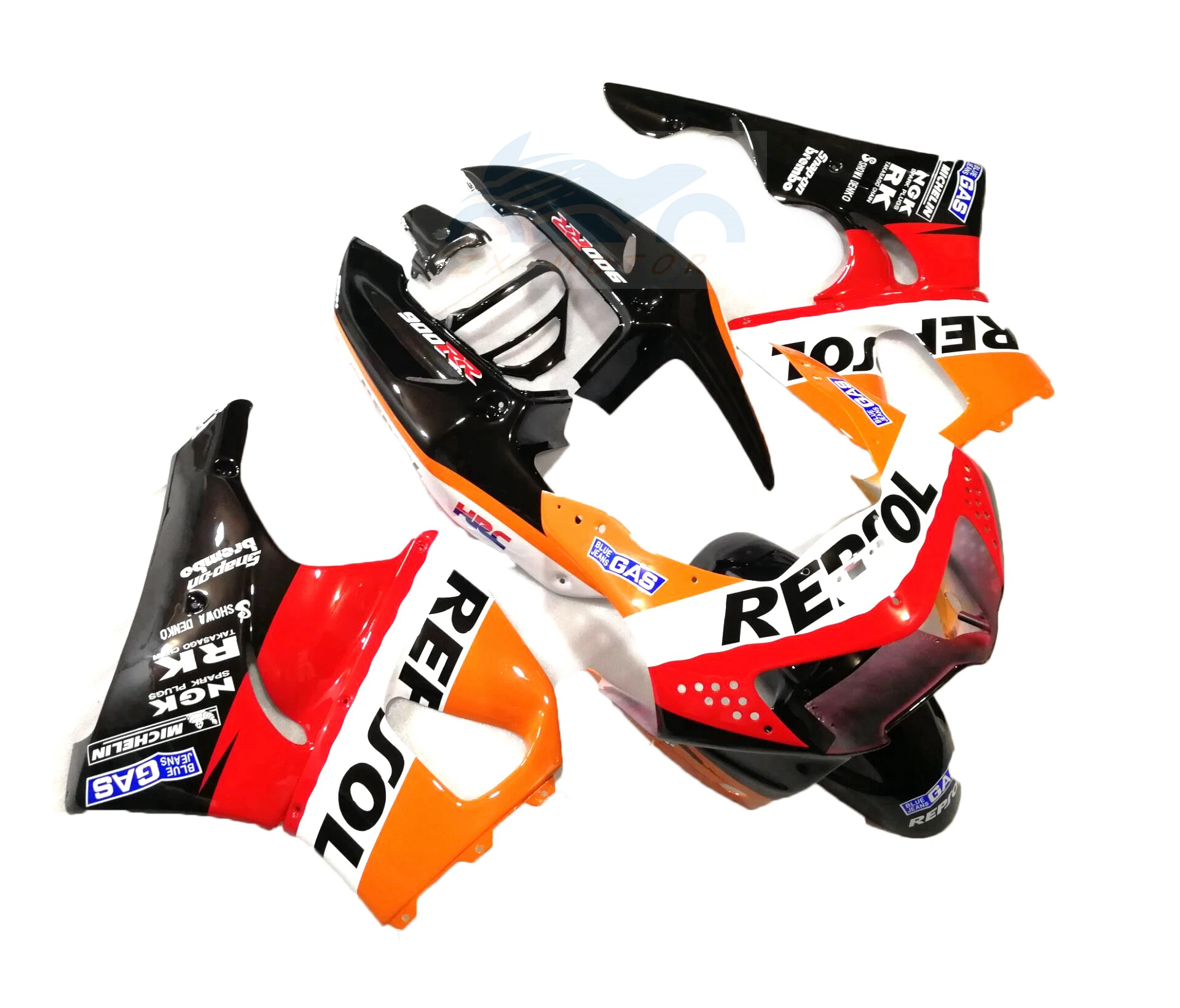 

Top Selling Motorcycle parts Fairing kits for Honda CBR900RR CBR893RR 1996 1997 orange black fairings set CBR 893 RR 96 97 VC93