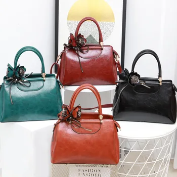 

Bags Women's New Style Pu Solid Color Shoulder Bag