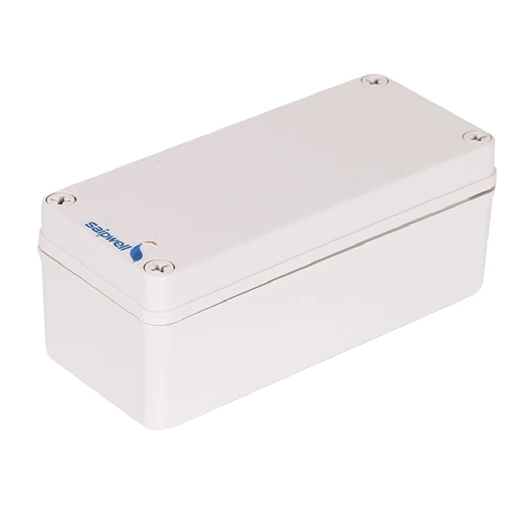 Кабельная коробка корпуса, адаптируемая ABS пластик IP65 Открытый водонепроницаемый 3,15x7,09x2,76 дюймов