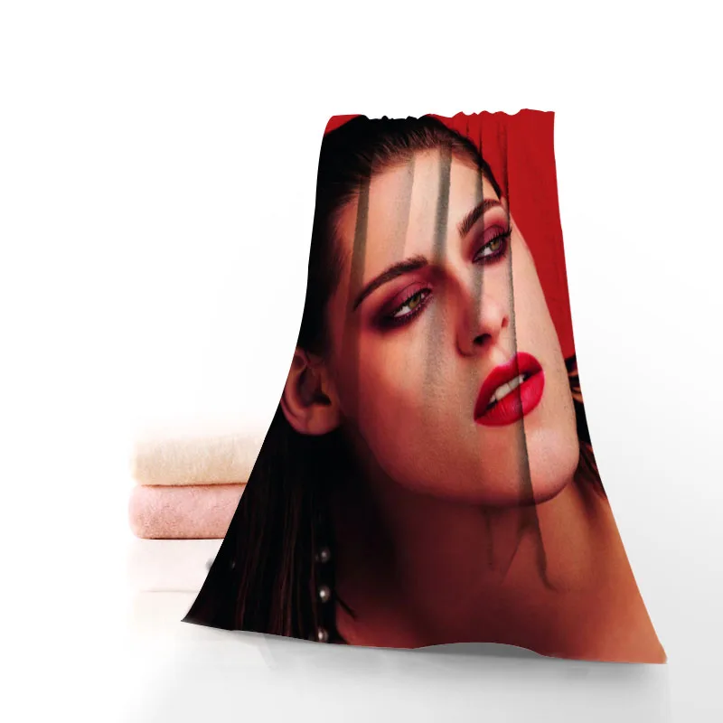 New Kristen Stewart Towel Printed Cotton Face/Bath Towels Microfiber Fabric For Kids Men Women Shower Towels 70X140cm