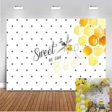 ^#Cheap Sweet as Can Bee Backdrop Bee Theme Honeycomb Baby Shower Photo Backdrops Bee Birthday Decorations Photography Background ^#Cheap Sweet as Can Bee Backdrop Bee Theme Honeycomb Baby Shower Photo Backdrops Bee Birthday Decorations Photography Background