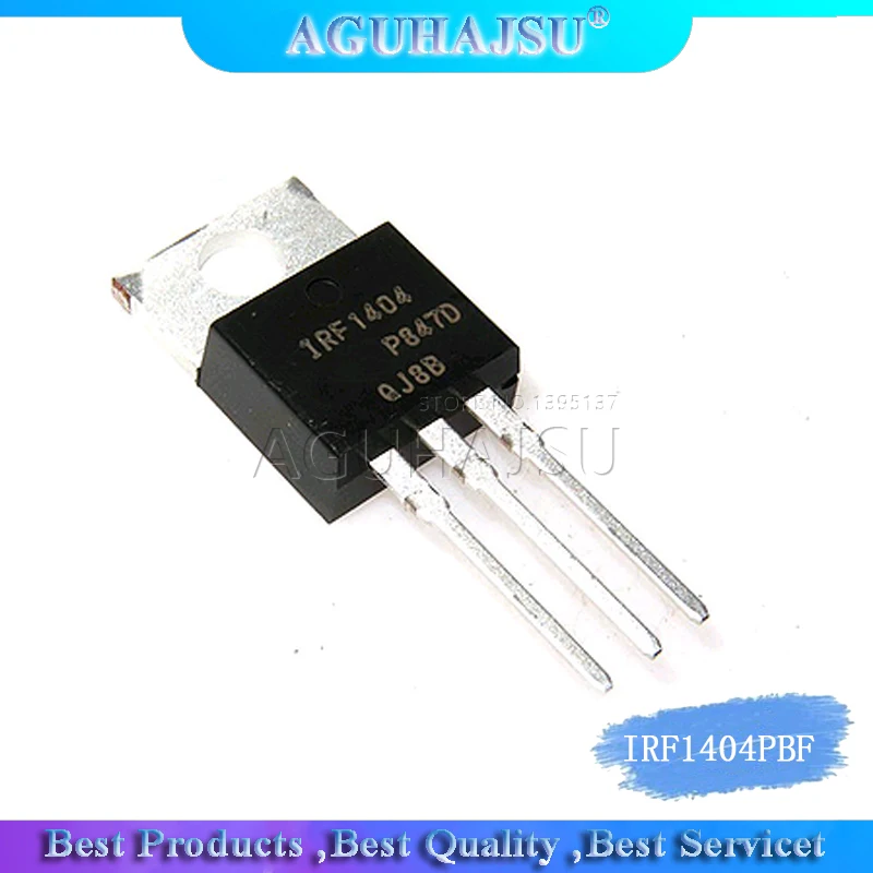 10 шт. IRF1404PBF IRF1404 TO-220 TO220 новый оригинал | Электронные компоненты и принадлежности