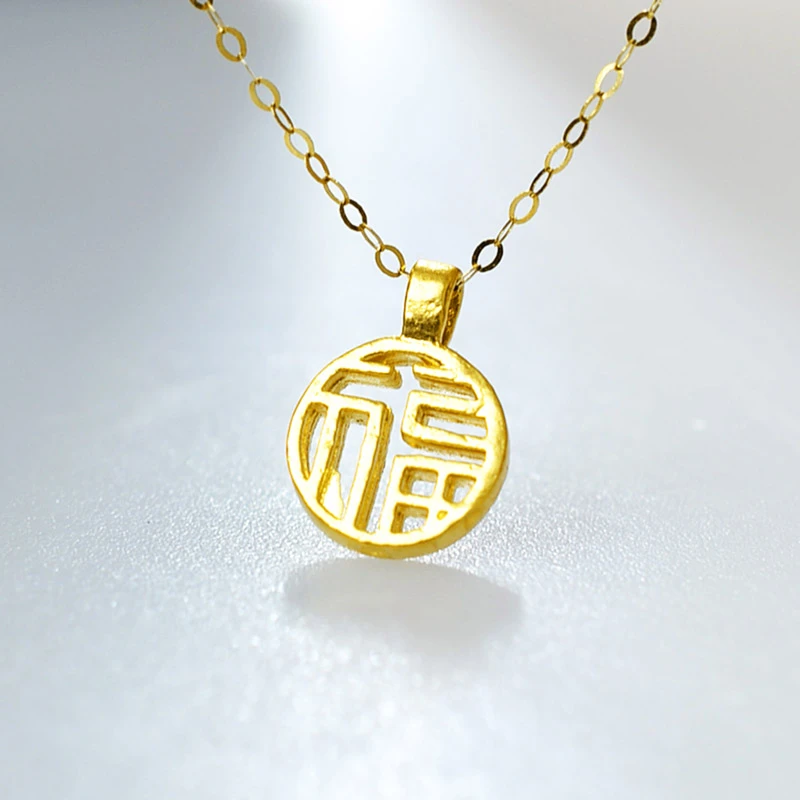 Lucky gold pendant Clearance