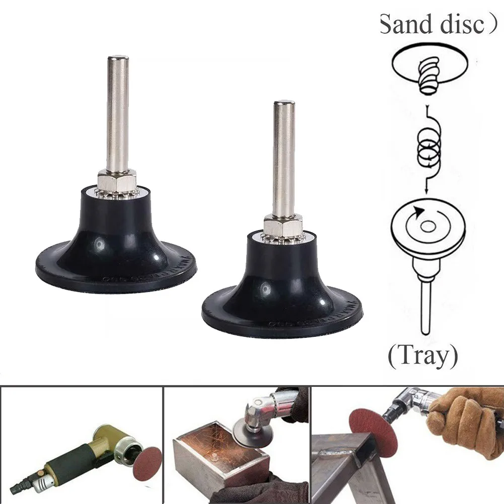 

2" Roll Lock Shank Mandrel 2pcs Roll Lock Shank Mandrel 30000 RPM Removable Rubber