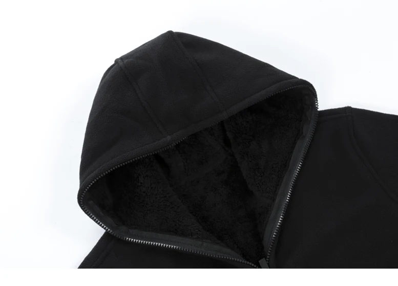 MANTLCONX Winter Hooded Jacket Men Fleece Hooded Jackets XL-7XL New Fashion Thick Warm Coats Male Warm Men Jacket Brand