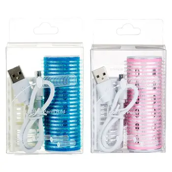 

Electric Heated Hair Curler USB Fringe Roller Bangs Styling Hairdressing Tool