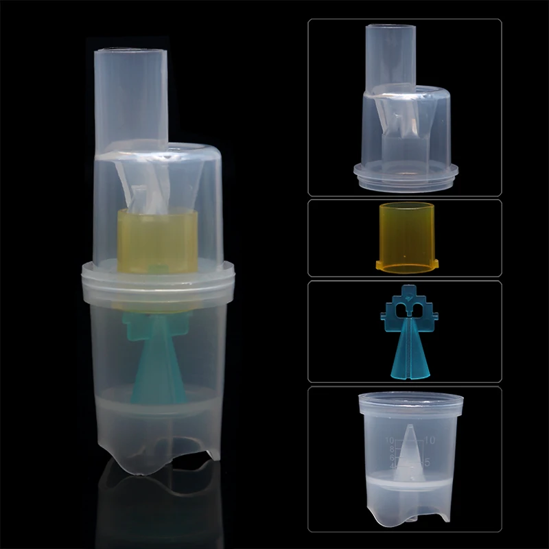 Детали ингалятора для здравоохранения 5pcs10ML аптечка чашки оригинальный катетер