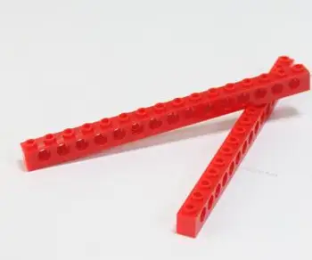 

Technic Parts 3703 Brick 1 x 16 with Holes Classic Piece Building Block Toy Accessory Bricklink 618
