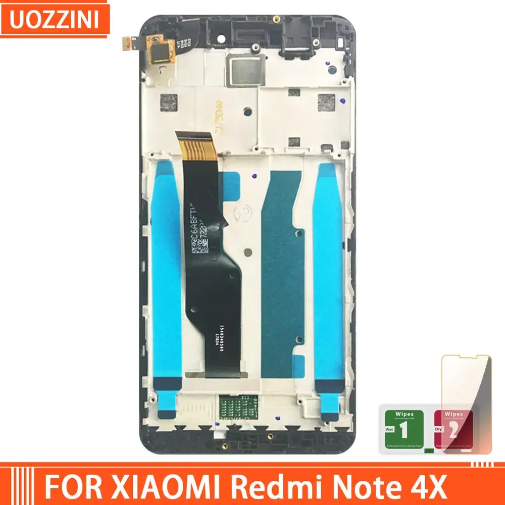 100% протестированный дисплей для Xiaomi Redmi Note 4X ЖК-дисплей с сенсорным экраном и