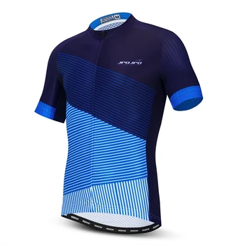 

JPOJPO Cycling Jersey Men Short Sleeve Bike Jersey Shirt Tops Pro Riding Blue Ciclismo Quick Dry Summer bicycle clothing maillot