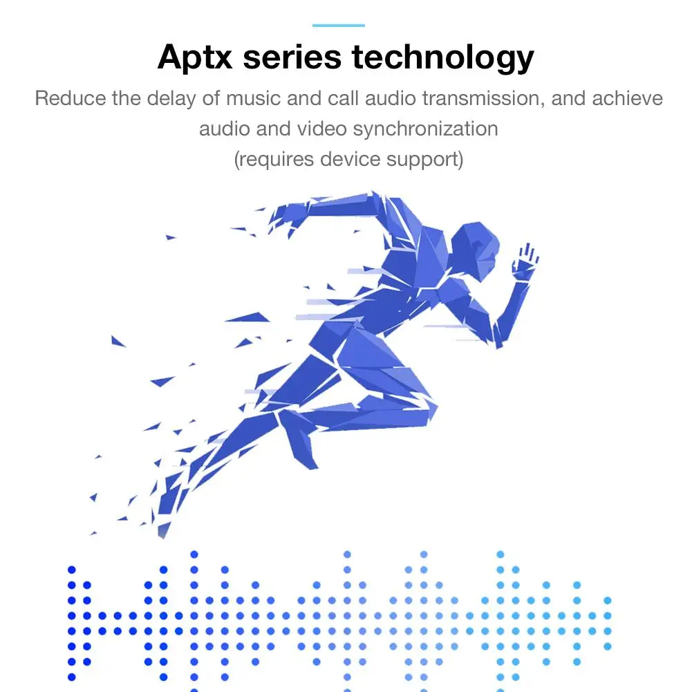 B30 HIFI Bluetooth 5,0 стерео адаптер 3,5 мм AUX CVC шумоподавление один для двух беспроводной аудио приемник