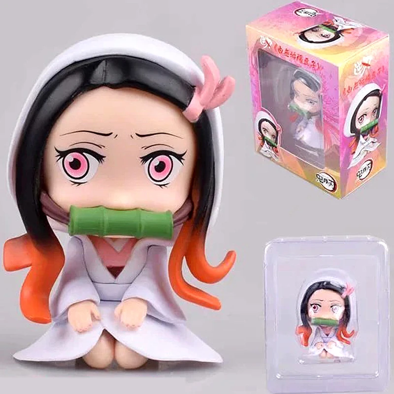 10 см Kimetsu No Yaiba фигурка аниме демон Slayer Kamado Nezuko Коллекционная ПВХ модель игрушки
