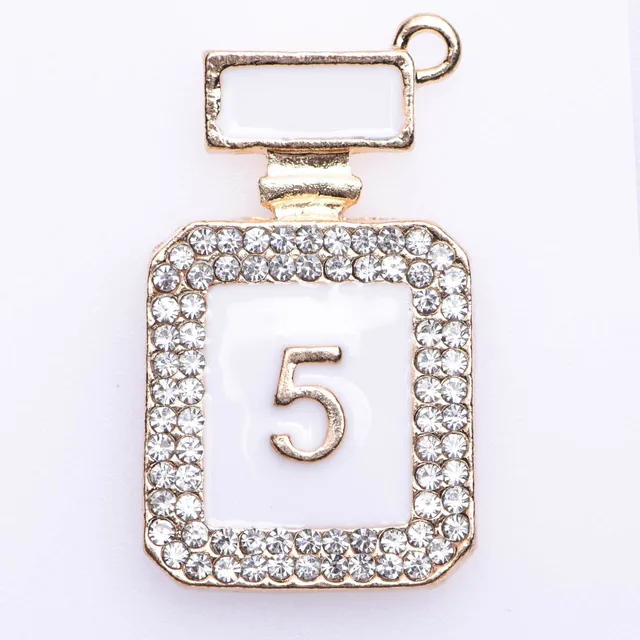 Crystal Crown Metal Charms Designer Croc Accessories Clog Shoe Button Decoration Lovely Little Bear Charm for Croc Shoes b8200