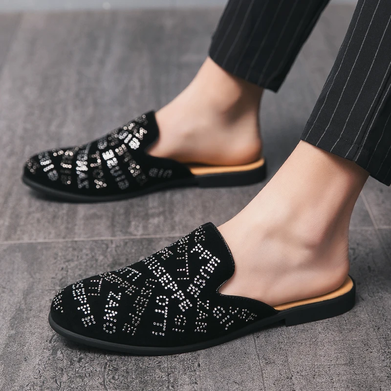 Модная брендовая мужская обувь Кожаная удобная ручной работы Мужские лоферы