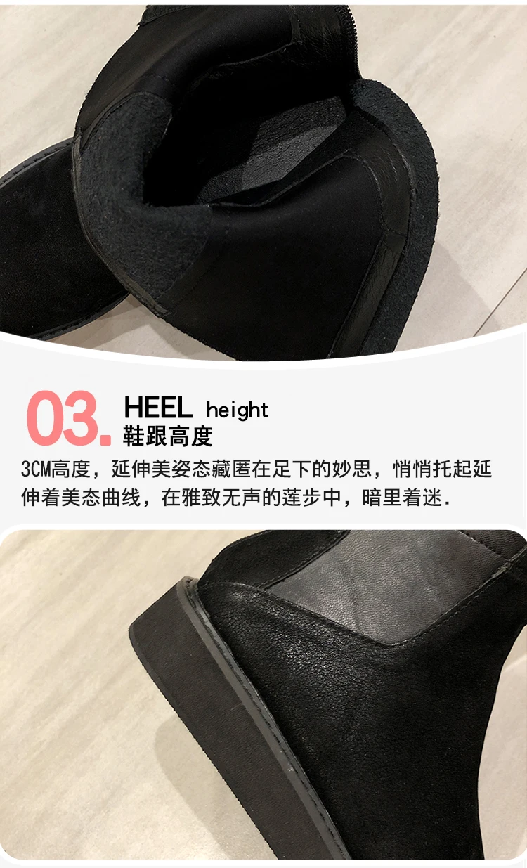 Ботинки martin из нубука на Плоском Каблуке с молнией сзади; botines; женские облегающие сапоги до середины икры; модные женские сапоги В рыцарском стиле; botas; удобная женская обувь на толстой резиновой подошве