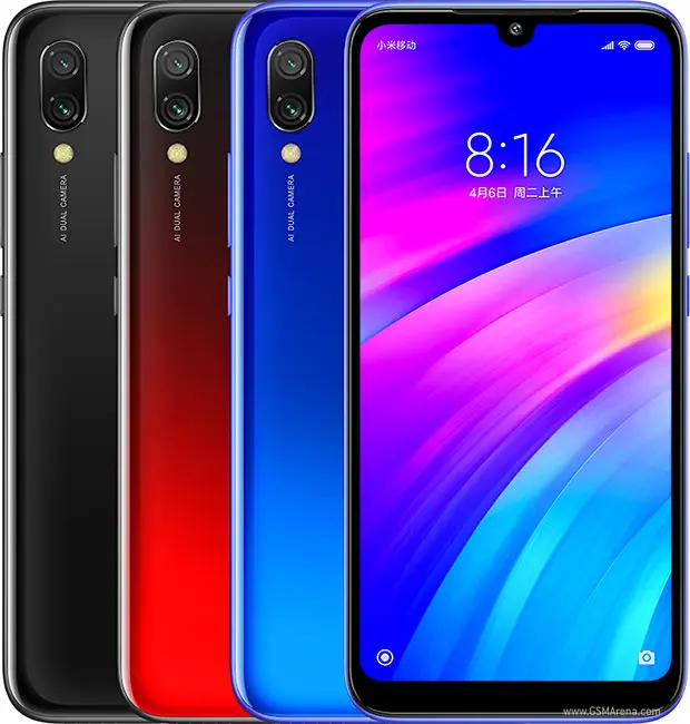 Xiaomi Smartphone Redmi 7 4GB 64GB  Googleplay Android cellphone 4000mAh Fingerprint