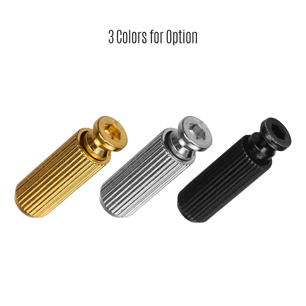 2PCS Metal Electric Guitar Tremolo Bridge Studs Anchors Screws Diameter 8MM Guitar Accessories Replacements guitar accessories