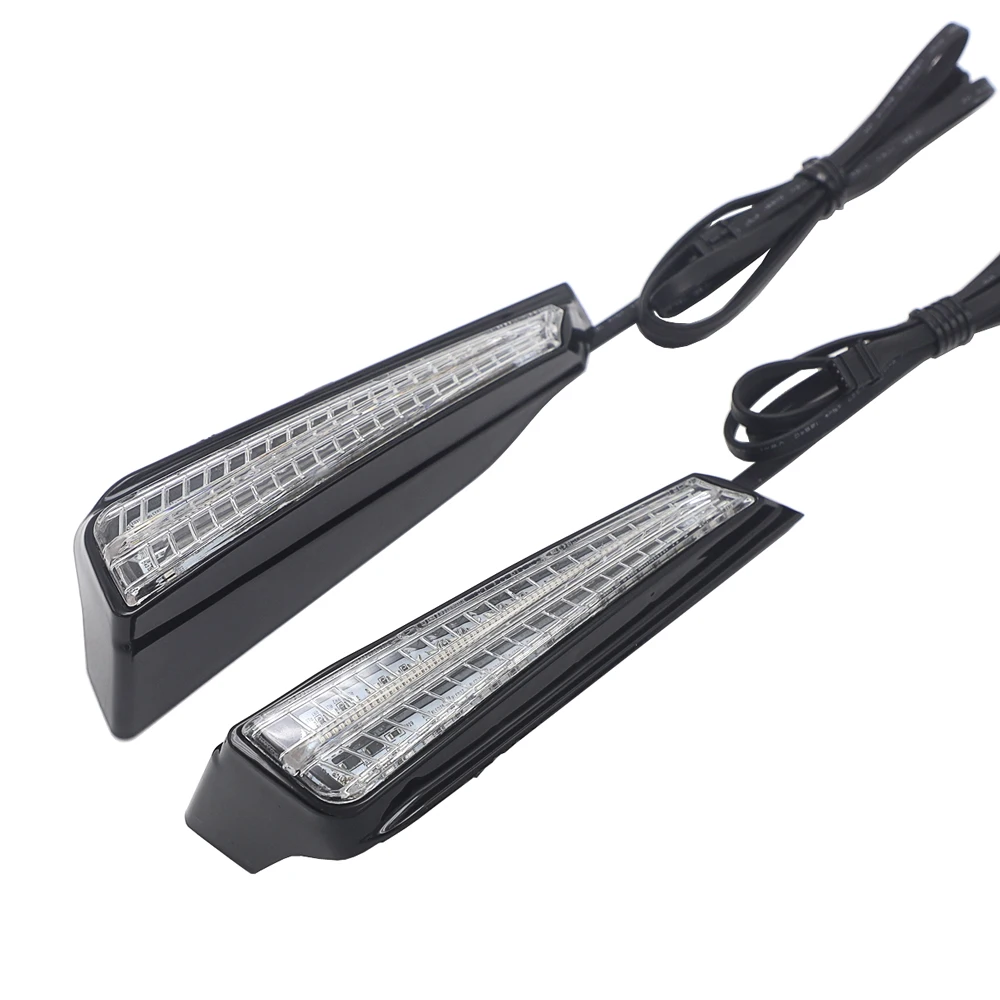 Gold Wing Motorcycle Turn Signal LED Filler Panel Lights Decorative Lamp For HONDA Goldwing GL 1800 GL1800 F6B -