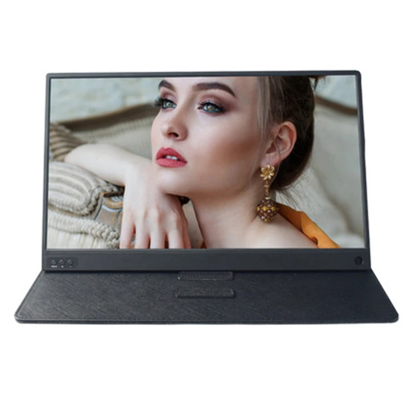 Портативный монитор usb type C Full HD 1080 ips 15 6 дюймовый ЖК Встроенные двойные динамики
