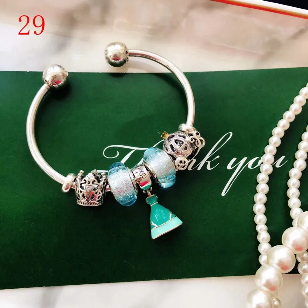 

Keris Store High Quality 1:1 100%925 Sterling Silver Princess Dress Crown Design Necklace With Lace Opening Free Shipping