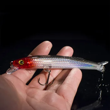 

SEALURER Fishing Lures Crankbait pesca 11.5cm 11g Larse Minnow Baits with Tail 1pcs Japan Fishing Tackle carp fishing