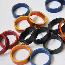 Анод велосипедная передняя вилка шайба алюминиевый сплав плоская шайба передняя вилка гарнитура шток шайба