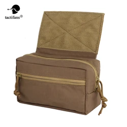 Tactical Drop Down AMMO Magazine Utility Belly Pouch MOLLE Waist Military Airsoft Paintball For TMC LBT JPC MK3 Vest Chest Rig
