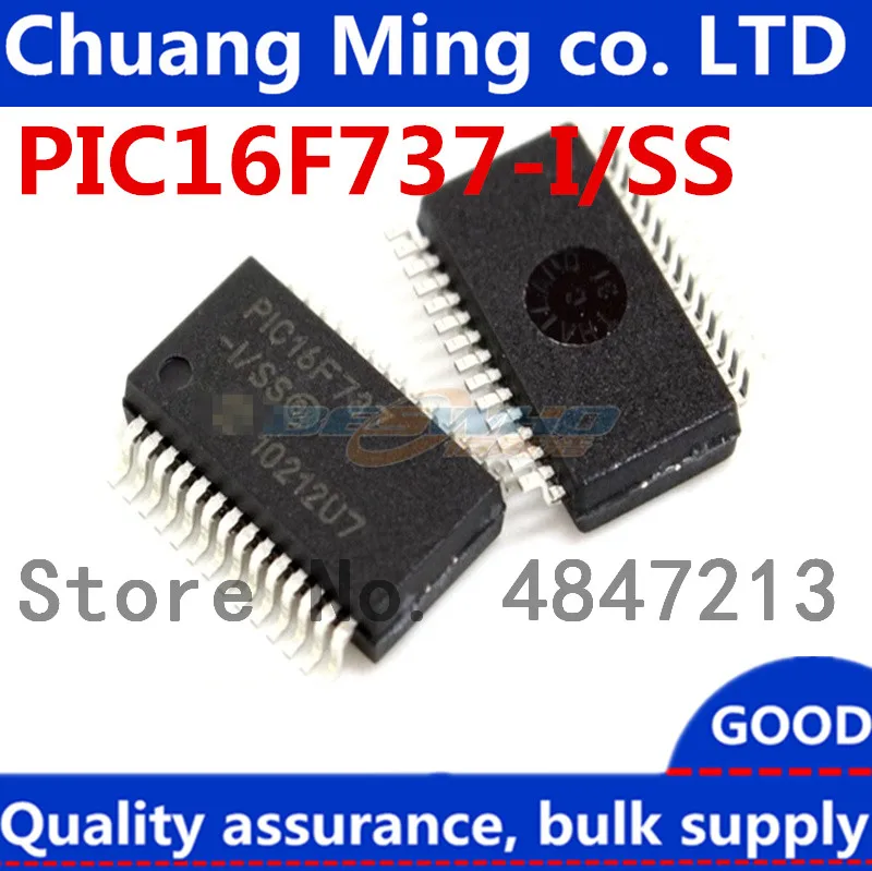 

Free Shipping 50pcs/lots PIC16F737 PIC16F737-I/SS SSOP28 IC In stock!