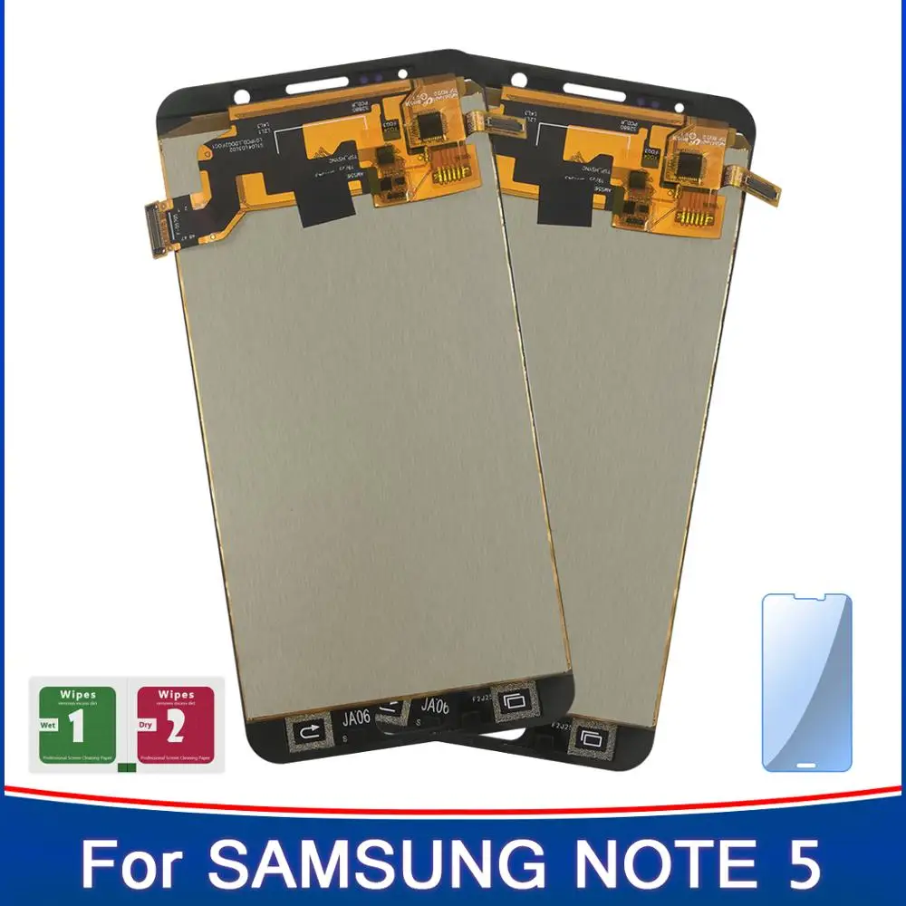 

2PCS Display For 5.7'' TFT Samsung Galaxy NOTE 5 N920 N920F N920C LCDTouch Screen Digitizer For Samsung Galaxy NOTE 5 N920 Parts