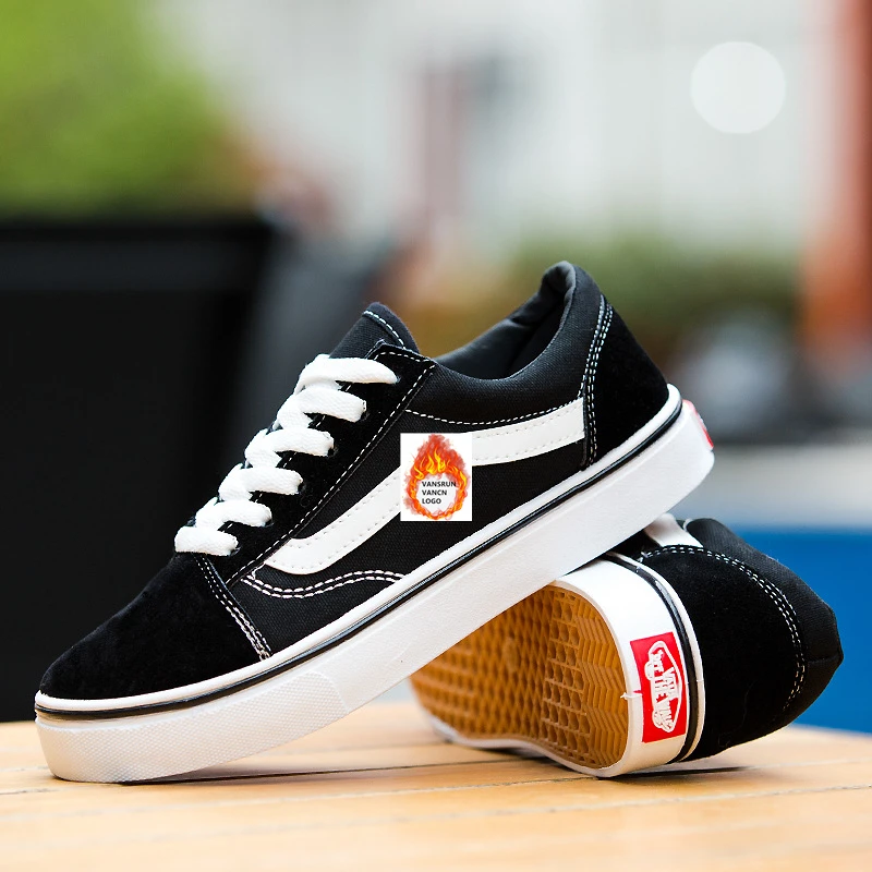 

low top old skools CLASSICS MEN'S black white Vulcanized canvas shoes with fur mid sk8 Skateboarding shoes sneakers