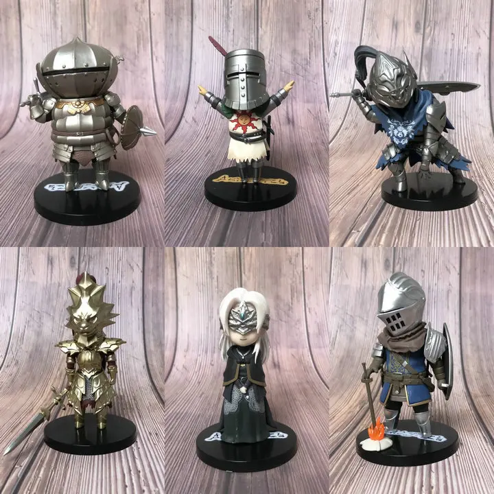 Dark Souls Heroes of Lordran Siegmeyer Black Knight Faraam Artorias PVC Figure Model Toy | Игрушки и хобби